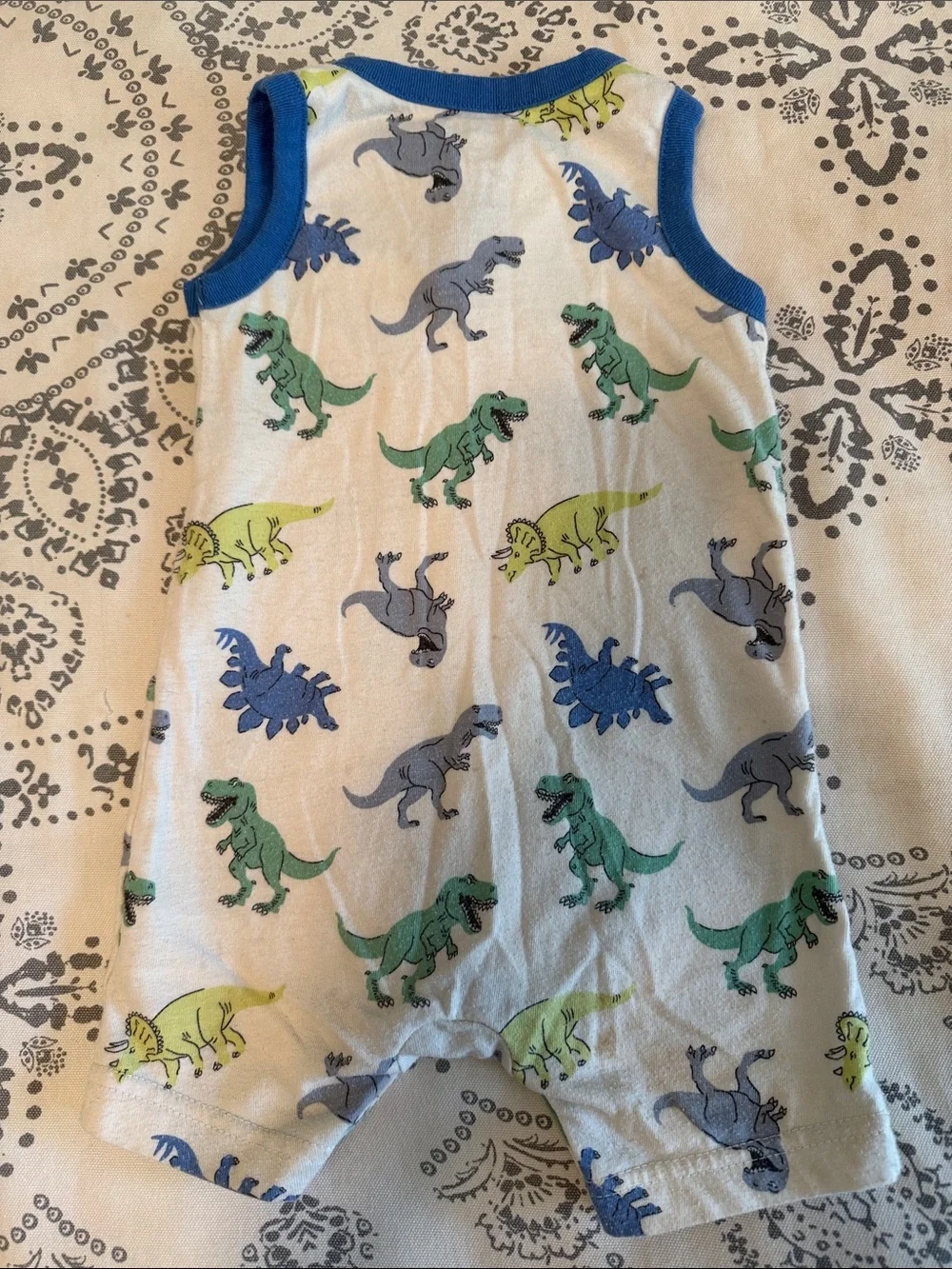 Size 18 Months Dinosaur Romper Tank-Top Set of 3